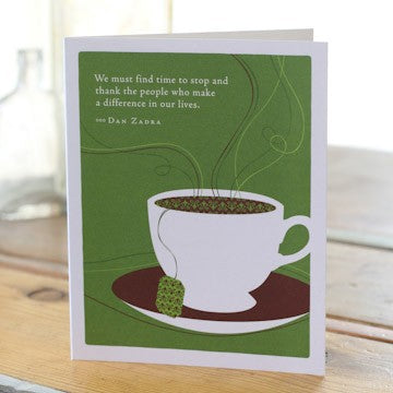 CARD PG APPRECIATION WE MUST FIND THE TIME