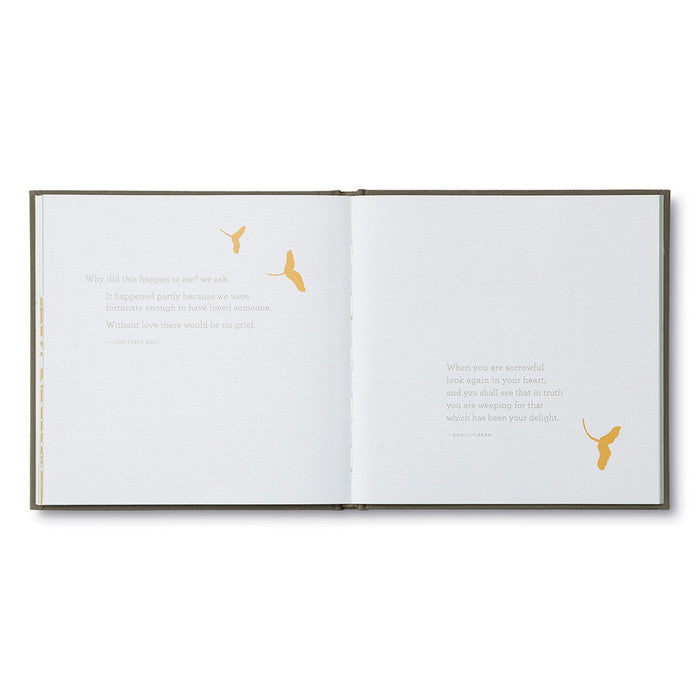 Nz Memory Book GIFT BOOK IN LOVING MEMORY - Encouragement | Artisanal – Artisanal New ...