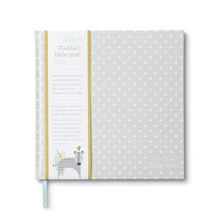 Hello Little One Baby Journal & Blanket Gift Set