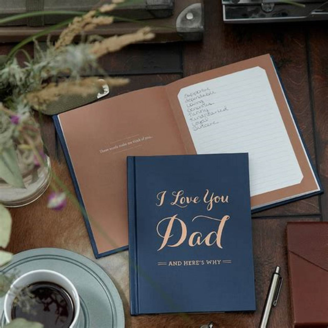 GIFT BOOK I LOVE YOU DAD