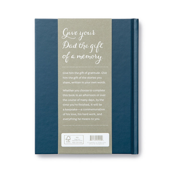 GIFT BOOK I LOVE YOU DAD