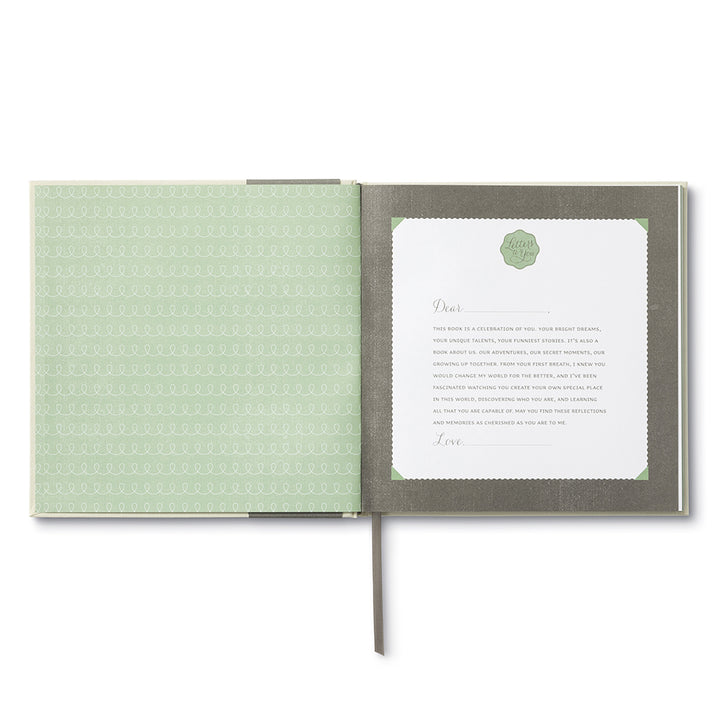 BABY JOURNAL LETTERS TO YOU
