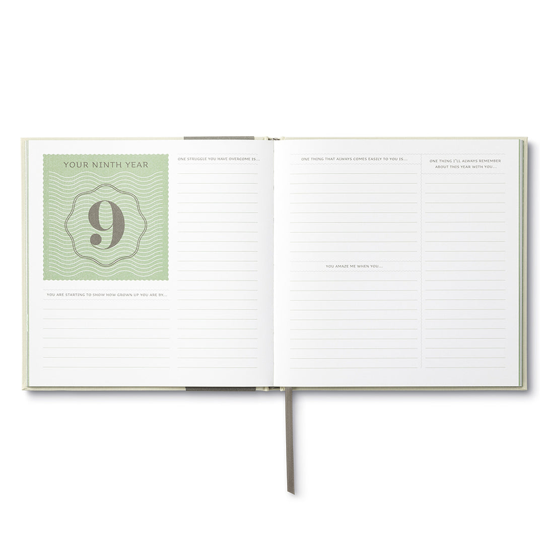 BABY JOURNAL LETTERS TO YOU