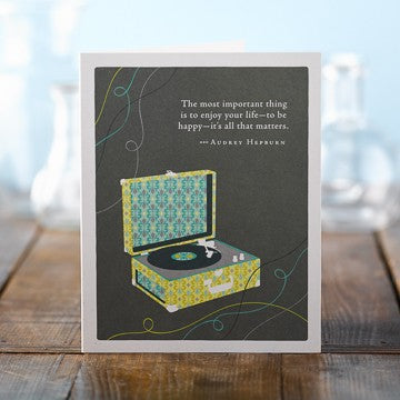 CARD PG BIRTHDAY MOST IMPORTANT THING