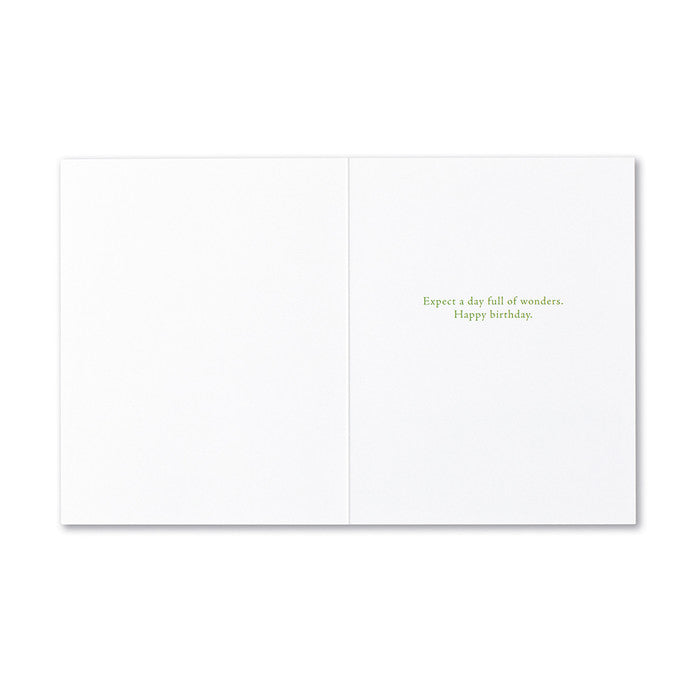 CARD PG BIRTHDAY SHE QUIETLY EXPECTED