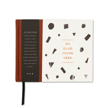 GIFT BOOK SO GLAD YOU'RE HERE