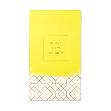 LIST PAD LGE BELIEVE IN EVERY POSSIBILITY