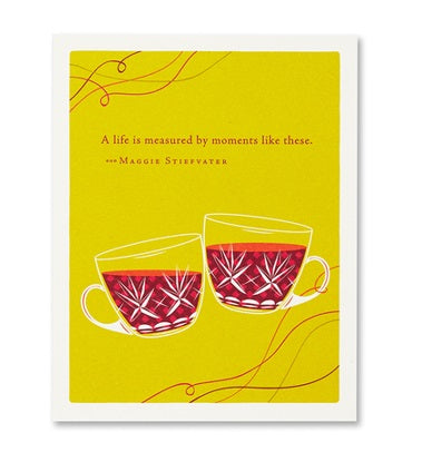CARD PG CONGRATULATIONS A LIFE IS MEASURED