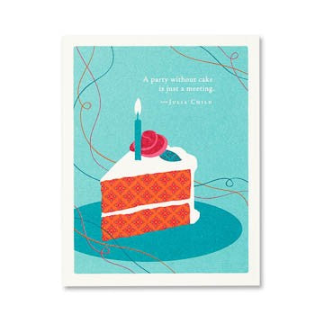 CARD PG BIRTHDAY A PARTY WITHOUT CAKE