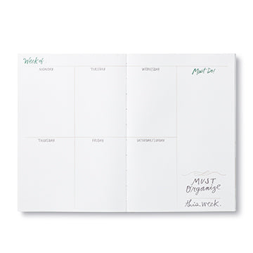 12 MONTH UNDATED PLANNER TODAYS GOING TO BE