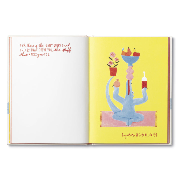 GIFT BOOK A THOUSAND WAYS I LOVE US