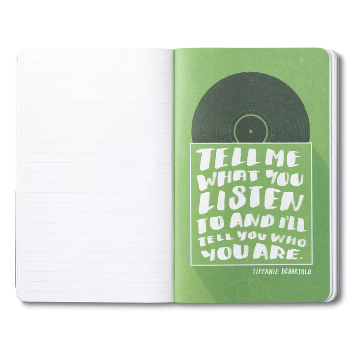 WRITE NOW JOURNAL LET YOUR MUSIC PLAY
