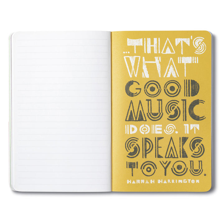WRITE NOW JOURNAL LET YOUR MUSIC PLAY
