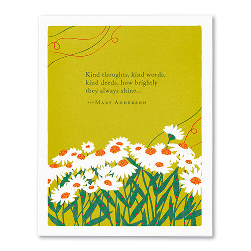 CARD PG APPRECIATION KIND THOUGHTS, KIND WORDS