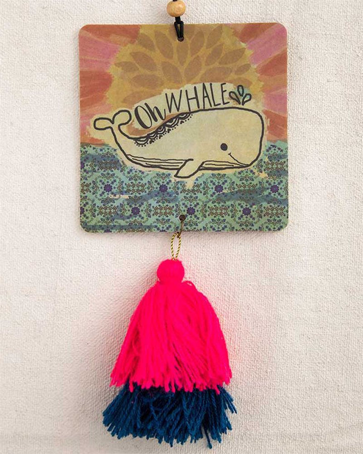AIR FRESHENER TASSEL OH WHALE