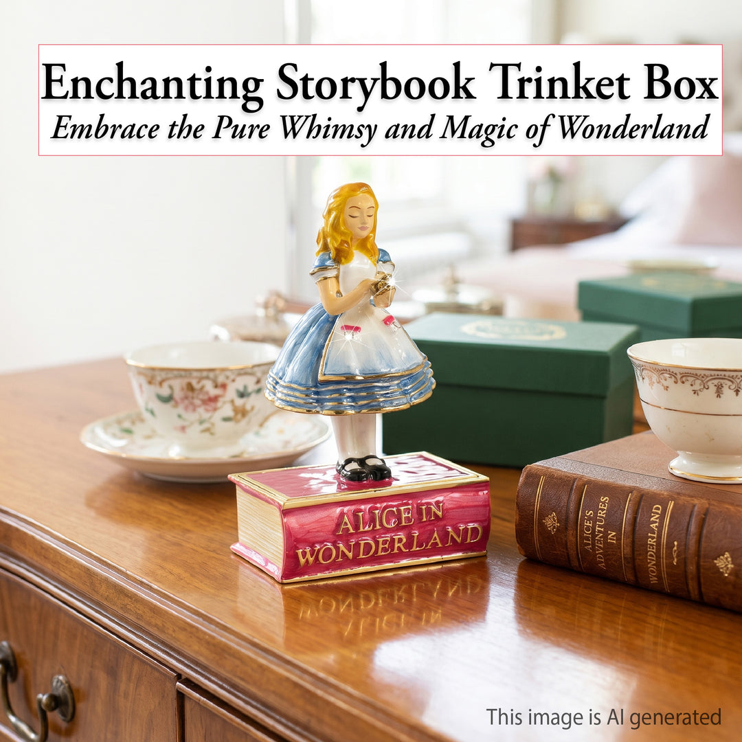 Alice - Cloisonné Collectible, Alice in Wonderland