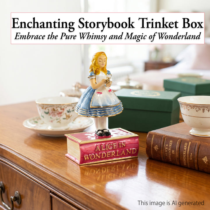 Alice - Cloisonné Collectible, Alice in Wonderland