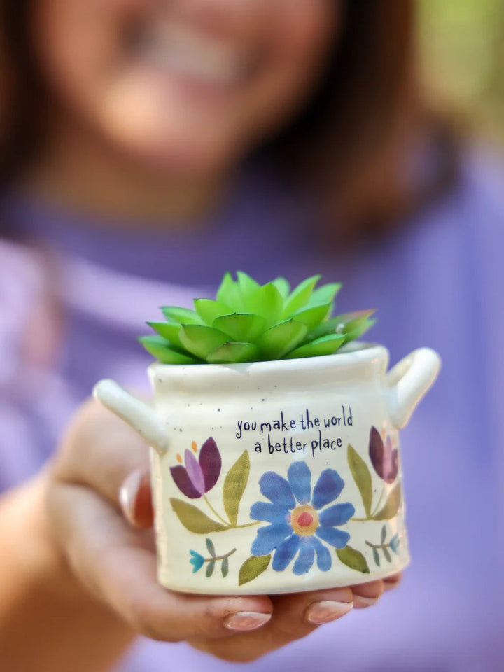 Crock Planter - World Better SML