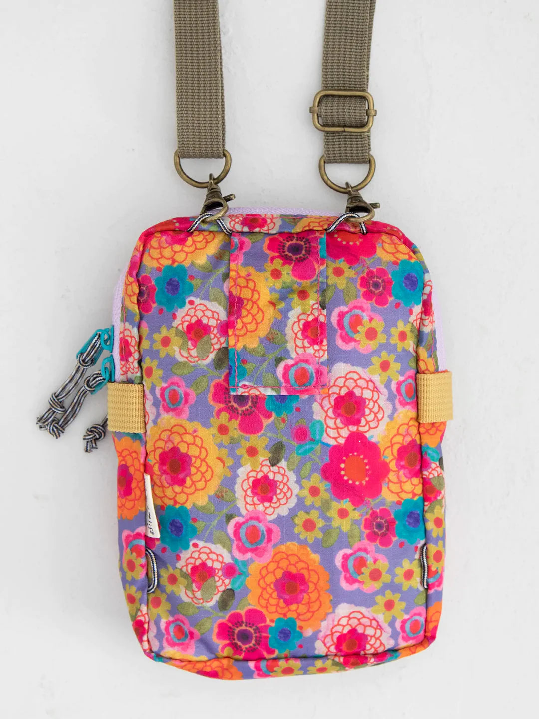 8 in 1 Pocket Crossbody Bag -  Garden