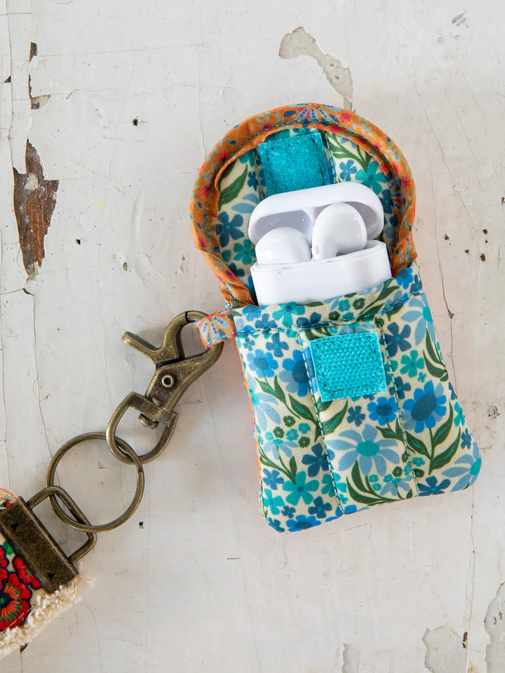 Ear Bud Case - Garland Medallion