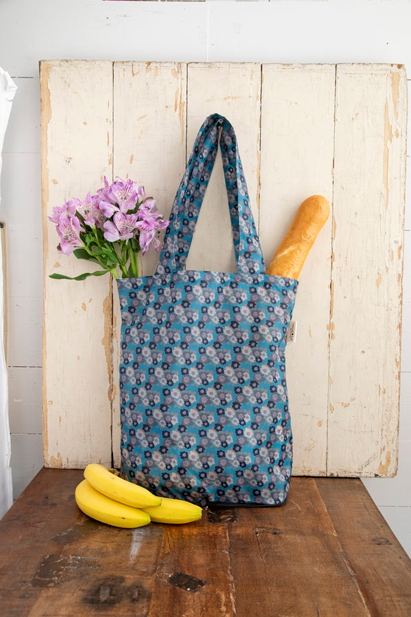 ON THE GO TOTE TEAL