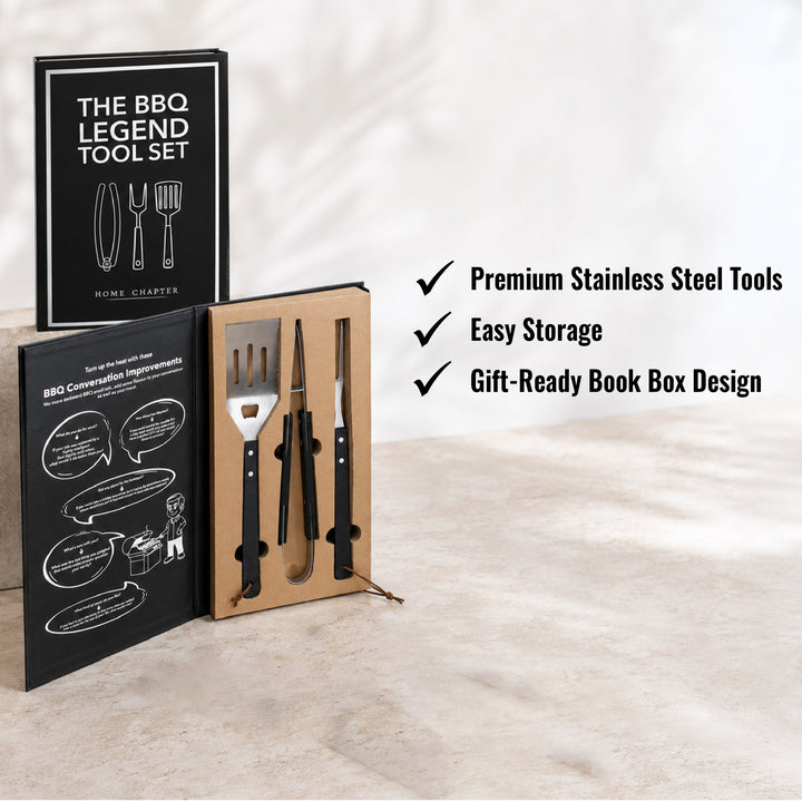The BBQ Legend Tool Book Box