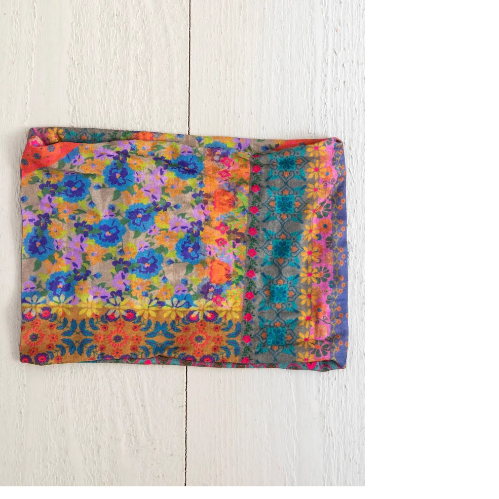 Half Boho Bandeau - Folk Flower