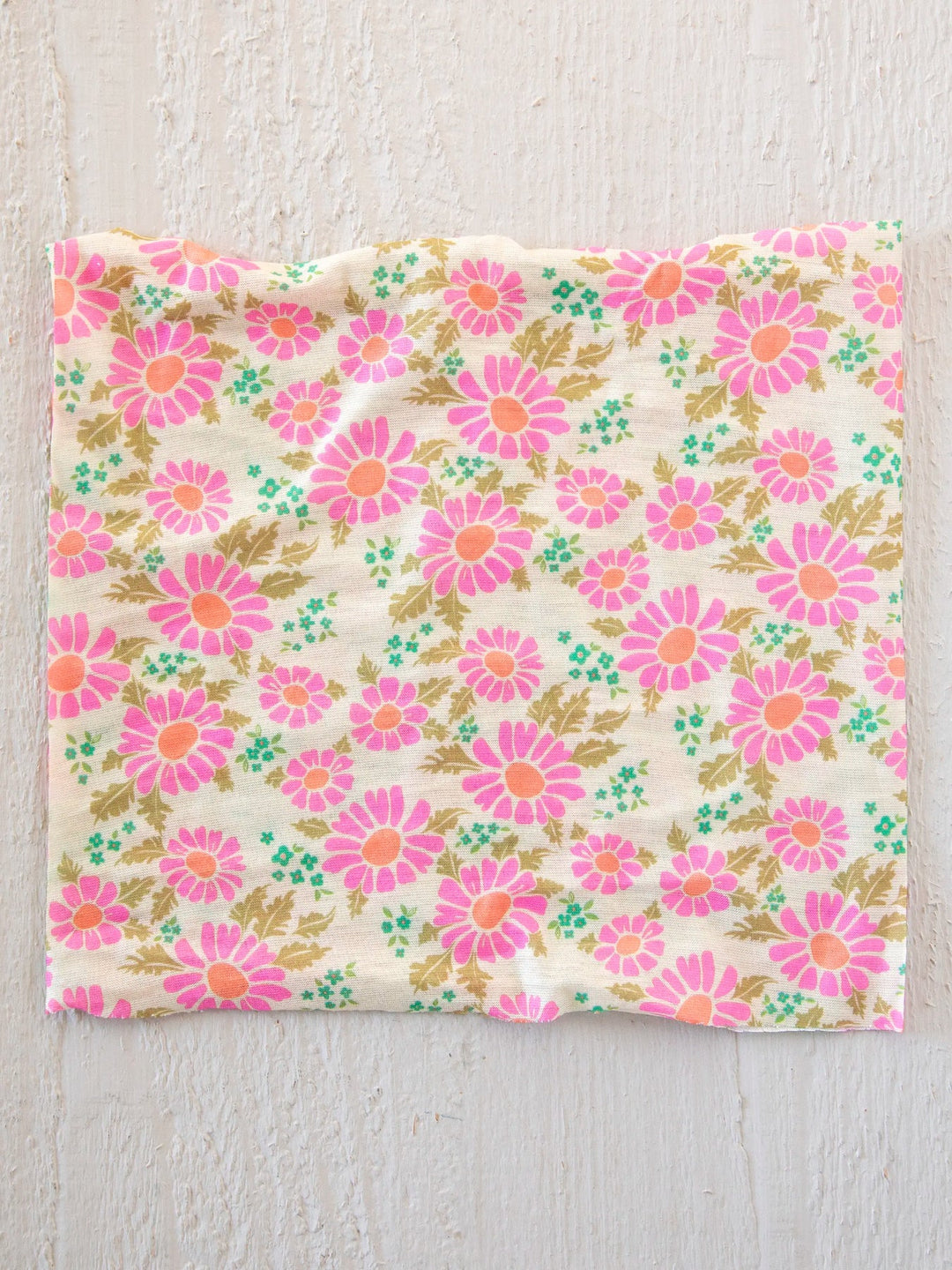 Half Boho Bandeau - Daisy Floral Vintage