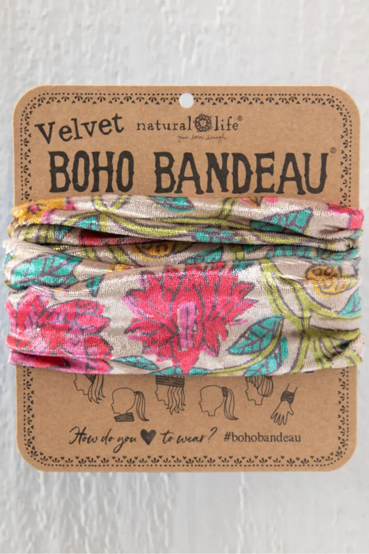 Velvet Boho Bandeau - Multi Lush