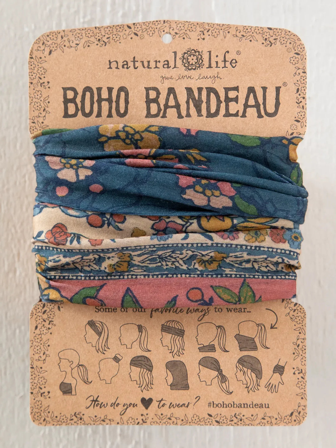 Boho Bandeau - Blue Riviera