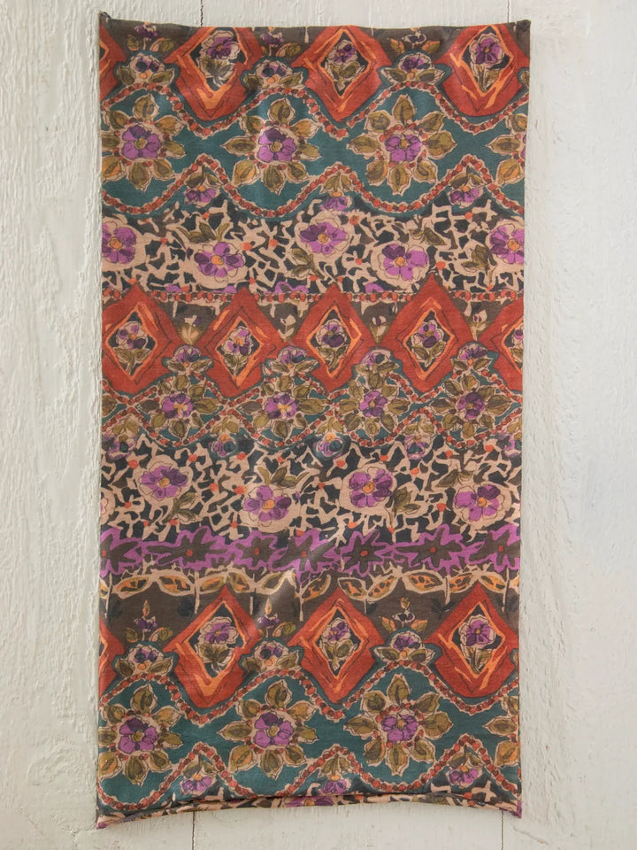 Boho Bandeau - Brown Tuscany Border