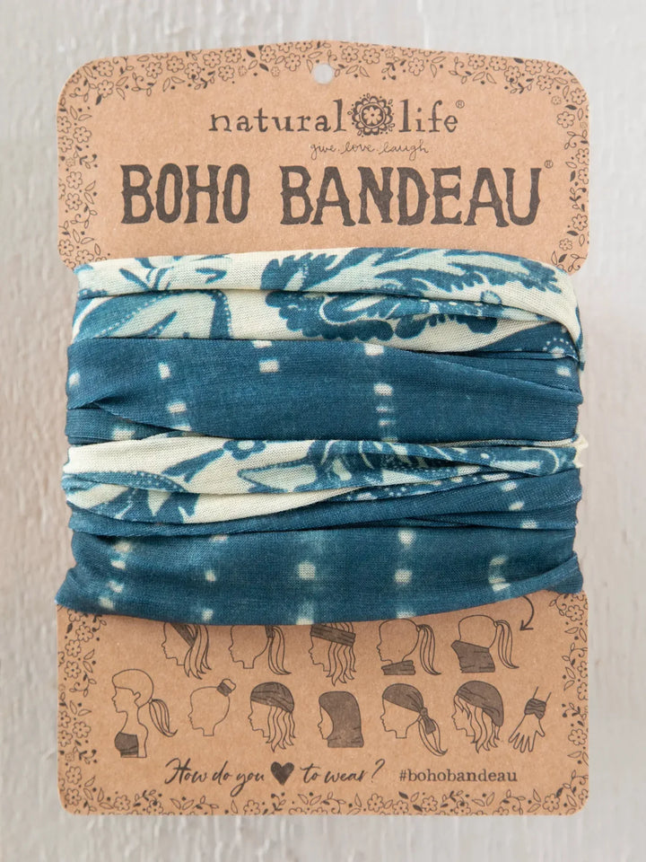 Boho Bandeau - Indigo Stripe