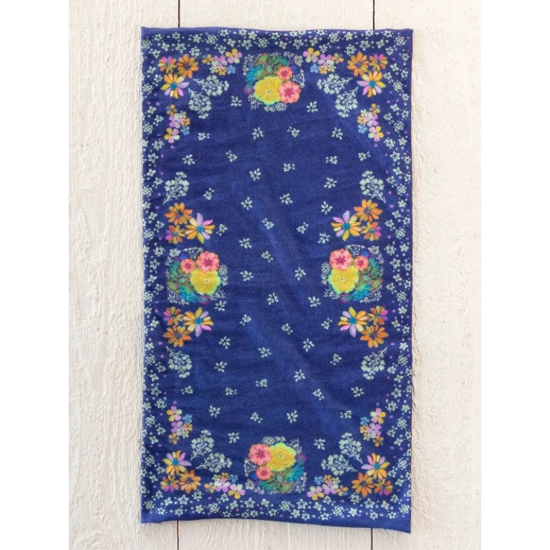 Boho Bandeau  -Navy Tropical