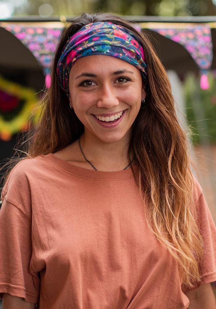 BOHO BANDEAU CHARC WILDFLWER