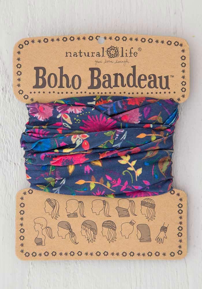BOHO BANDEAU CHARC WILDFLWER
