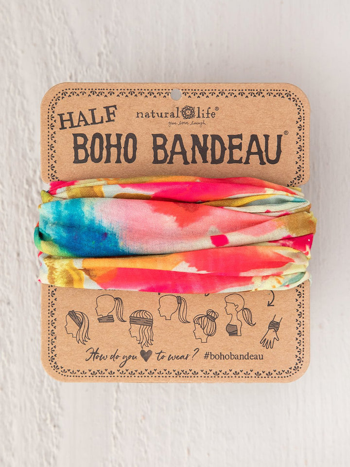 Half Bandeau Abstract Floral