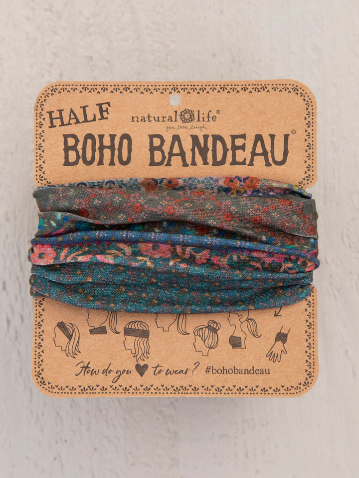 Half Bandeau Dark Patchwork