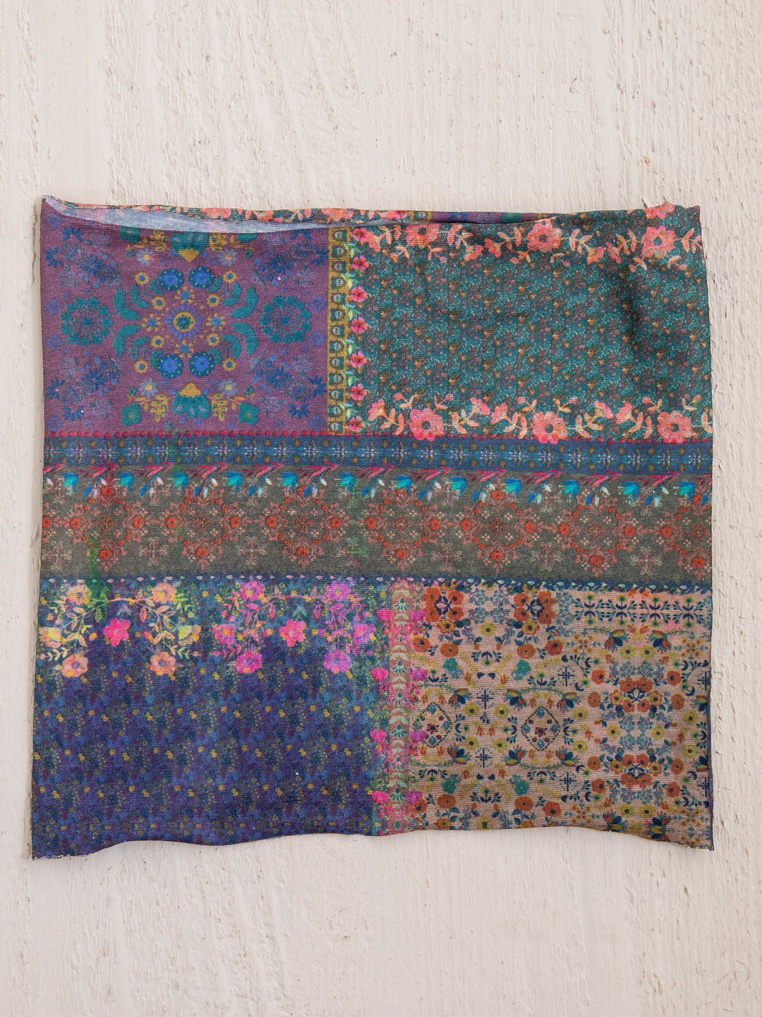 Half Bandeau Dark Patchwork
