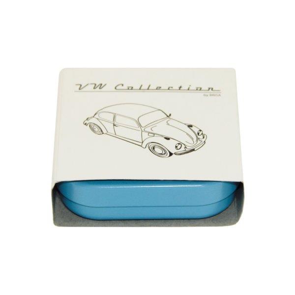 VW BEETLE KEY RING IN GIFT TIN - RED