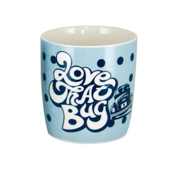VW BEETLE COFFEE MUG 370ml IN GIFT BOX - LOVE THAT BUG