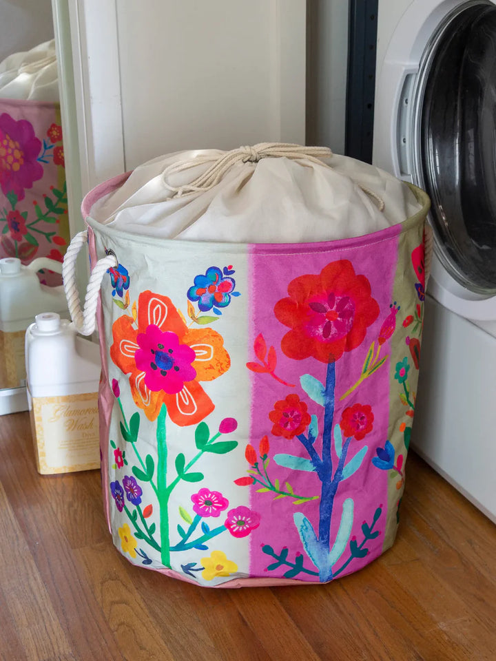 Laundry Hamper - Flower