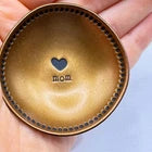 LITTLE LOVE BOWL COPPER I LOVE U MOM