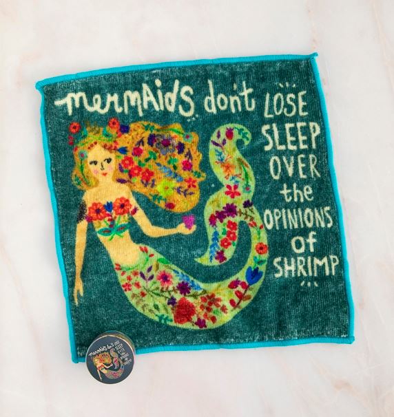 So Soft Washcloth Mermaid