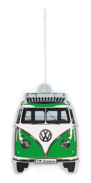 VW T1 BUS AIR FRESHENER - APPLE/GREEN