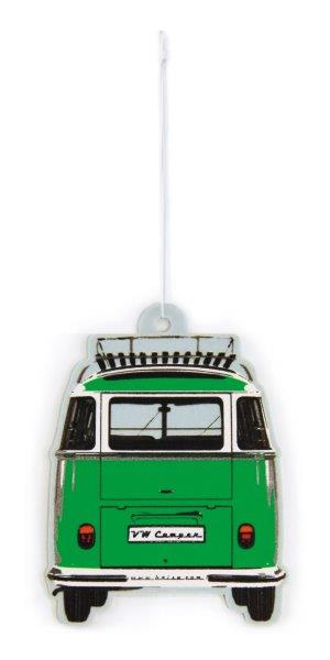 VW T1 BUS AIR FRESHENER - APPLE/GREEN
