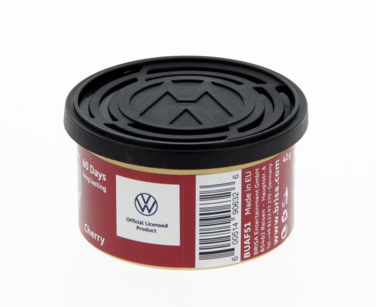VW T1 BUS AIR FRESHENER IN A TIN - CHERRY/RED (D)
