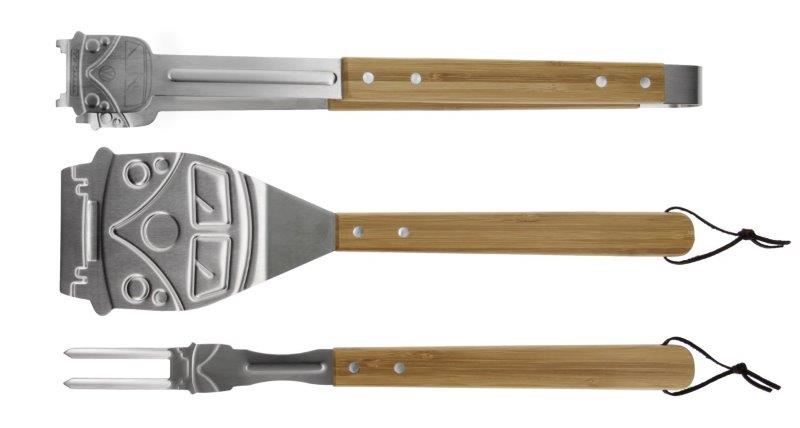 VW T1 BUS BBQ UTENSIL SET WITH CARRYING CASE