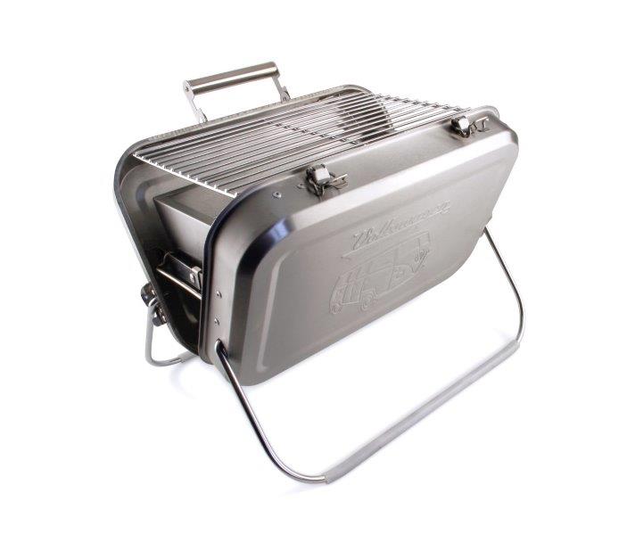 VW T1 BUS PORTABLE BBQ GRILL - STAINLESS STEEL