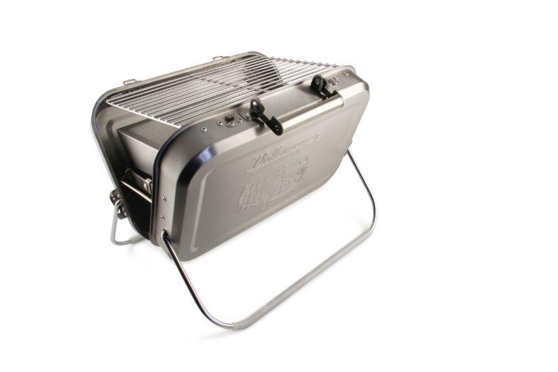 VW T1 BUS PORTABLE BBQ GRILL - STAINLESS STEEL
