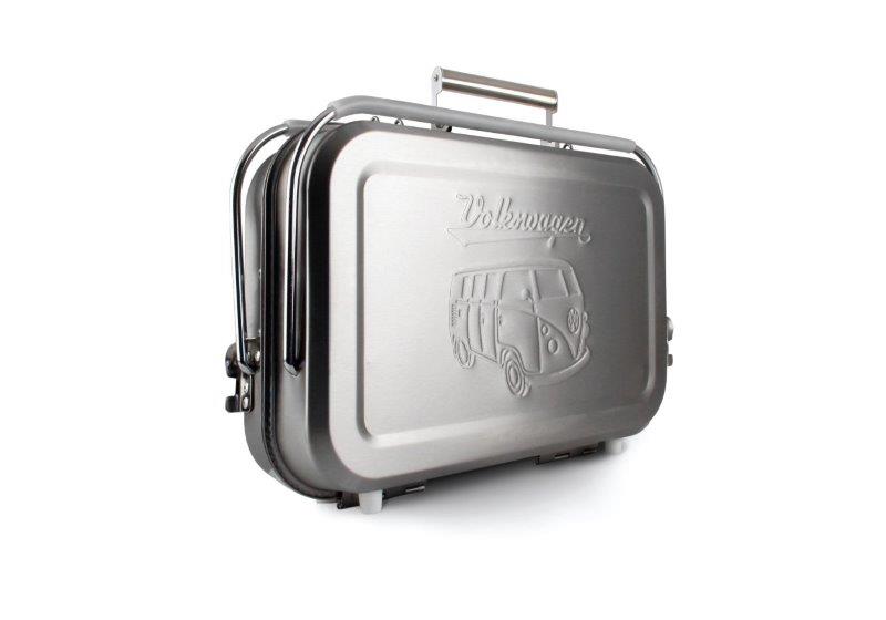 VW T1 BUS PORTABLE BBQ GRILL - STAINLESS STEEL